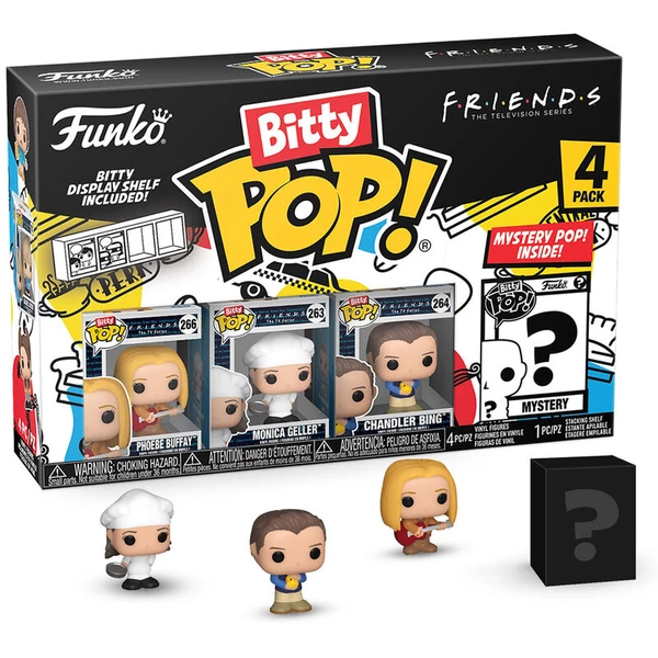 Bitty POP Jóbarátok - Phoebe 4 darabos figura szett