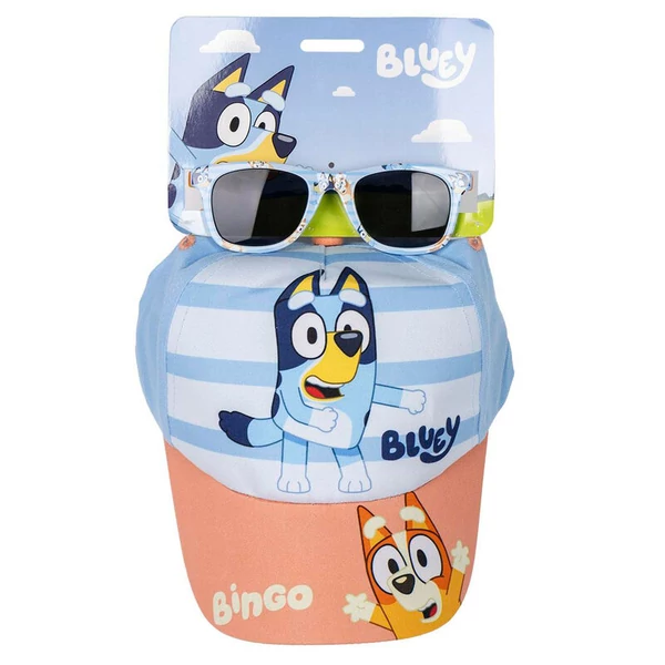 Bluey sapka + napszemüveg szett