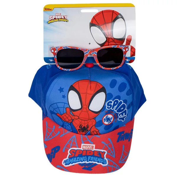 Marvel Spidey sapka és napszemüveg szett