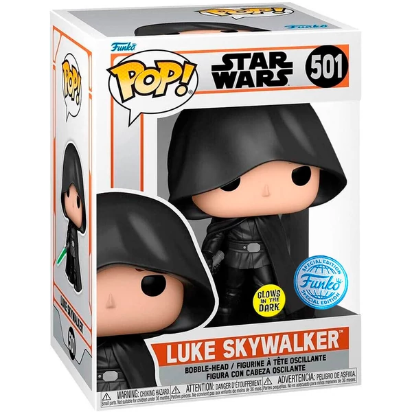 POP figura Star Wars Mandalorian Luke Skywalker Exkluzív