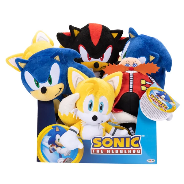 Sonic a sündisznó 10. sorozat plüss 10cm (többféle)