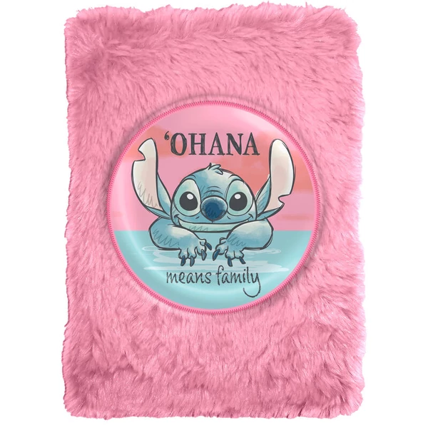 Disney Stitch plüss napló