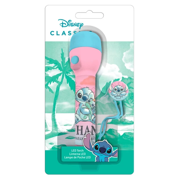 Disney Stitch nagy LED-es zseblámpa