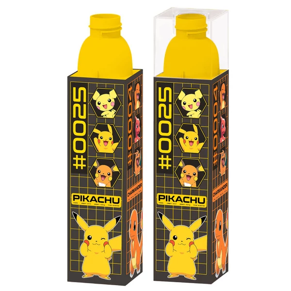Pokemon Pikachu kocka kulacs 650ml