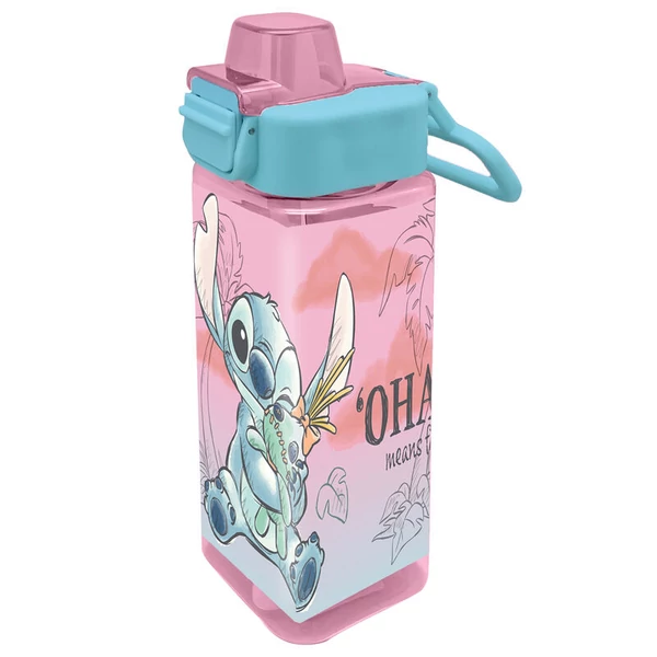 Disney Stitch négyzet alakú kulacs 500ml