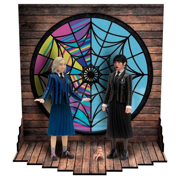 Wednesday - Wednesday & Enid 2 db figura készlet 9,5cm