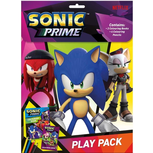Sonic Prime színező készlet
