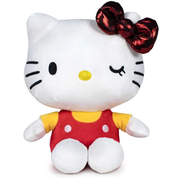 Hello Kitty 50. évfordulós plüssfigura 32 cm