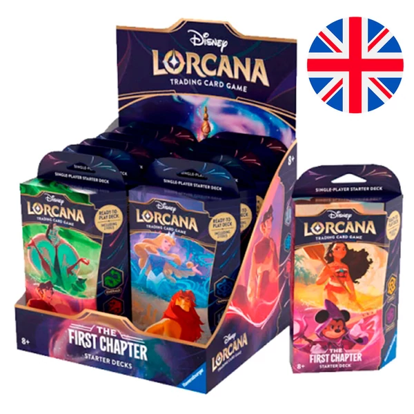 Lorcana angol nyelvű Disney Az első fejezet válogatott kártyapakli