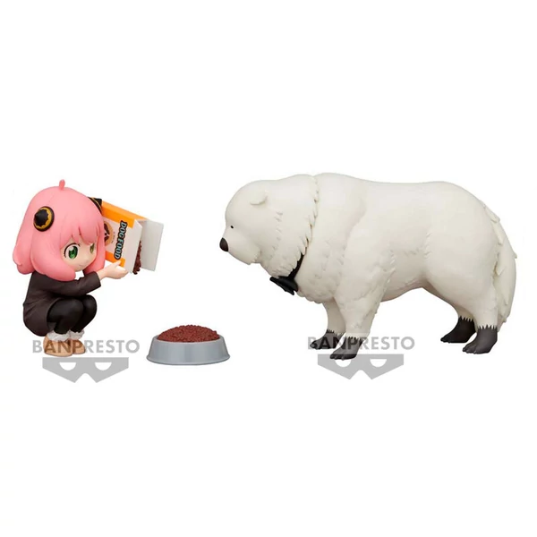 Spy x Family Break Time Anya Forger és Bond Forger II figura 13 cm