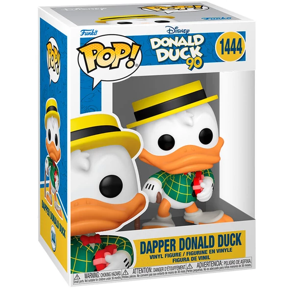 Funko POP Disney 90. évforduló - Elegáns Donald kacsa figura