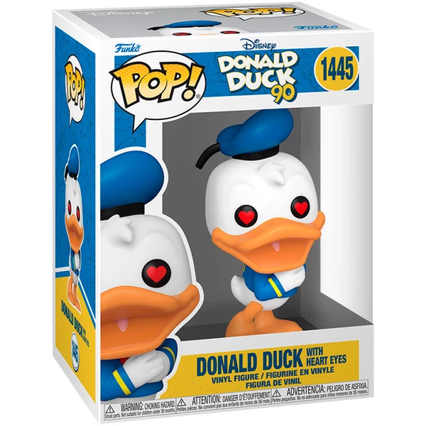 Funko POP Disney 90. évforduló - Donald kacsa szív-szemekkel figura