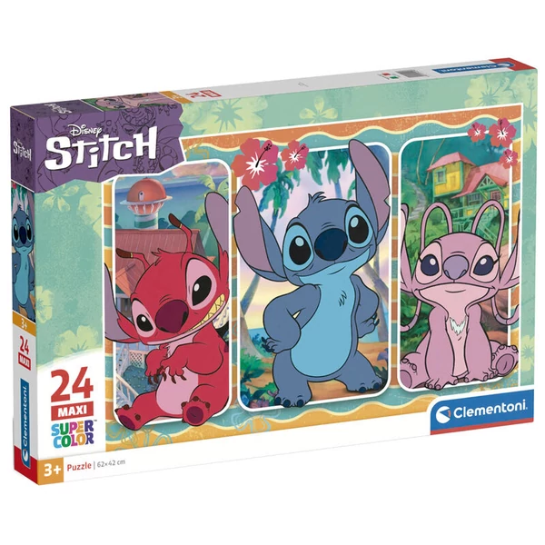 Disney Stitch maxi puzzle 24 db-os
