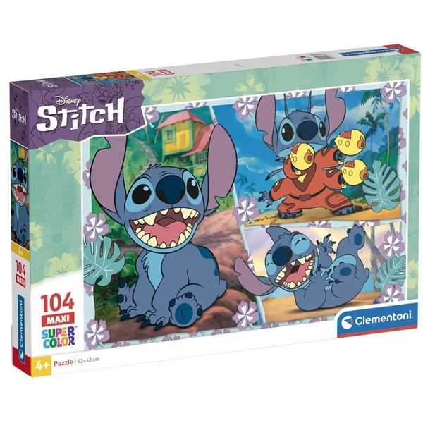 Disney Stitch maxi puzzle 104 db-os