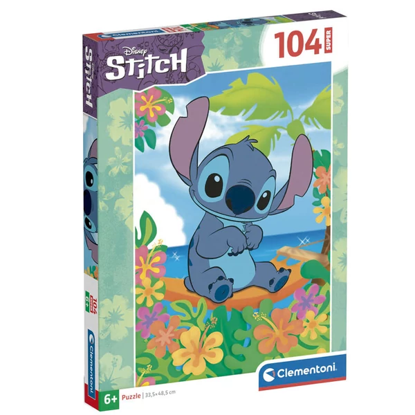 Disney Stitch puzzle 104 db-os