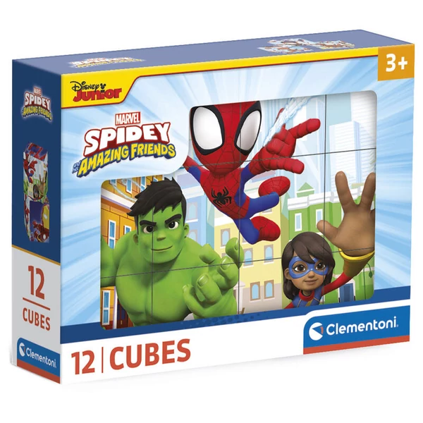 Marvel Spidey puzzle 12 db