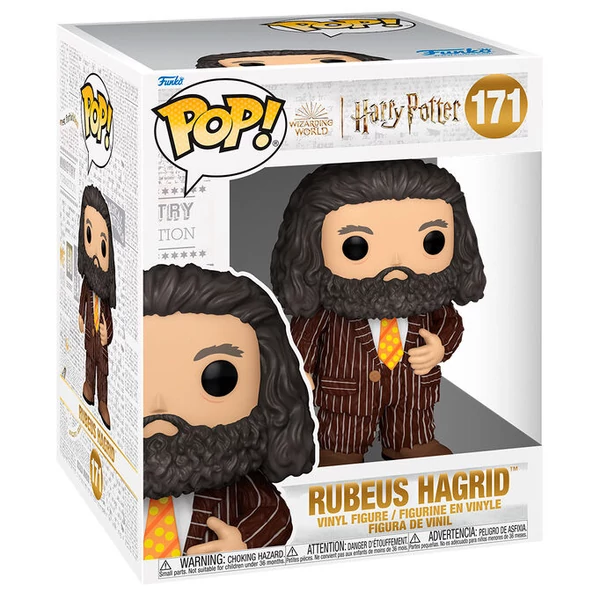 POP figura Super Harry Potter és az azkabani fogoly - Rubeus Hagrid állatbőr ruhában