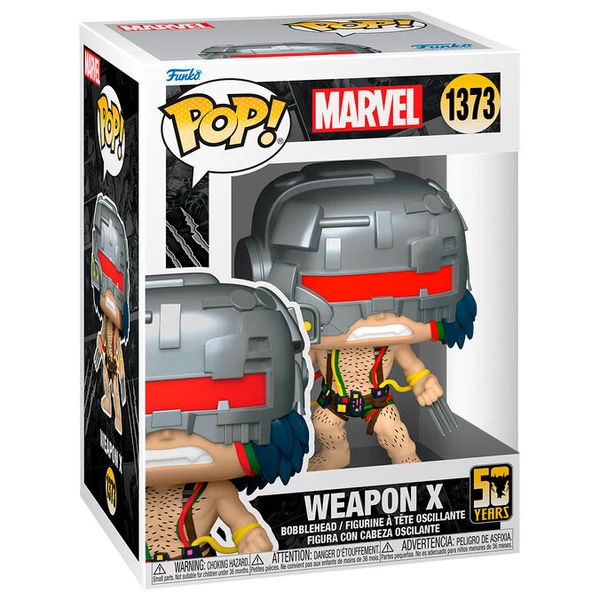 POP figura Marvel Rozsomák 50. évforduló - Weapon X