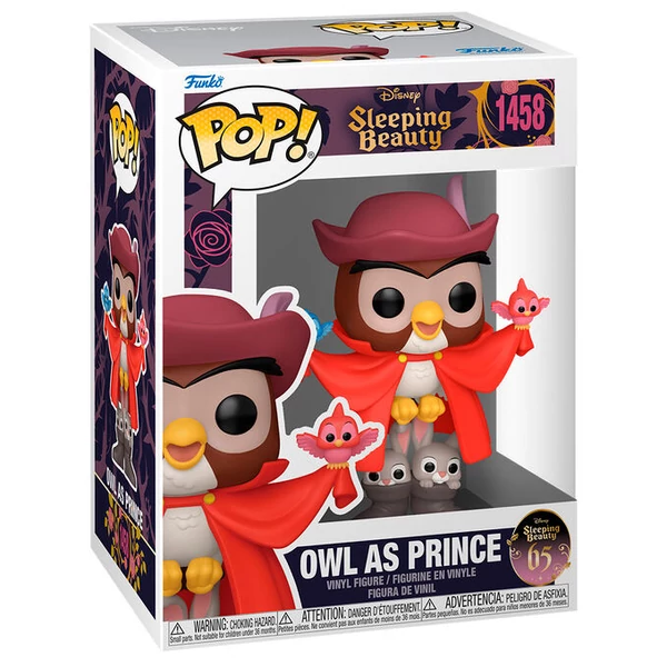 POP figura Disney Csipkerózsika - Bagoly hercegként