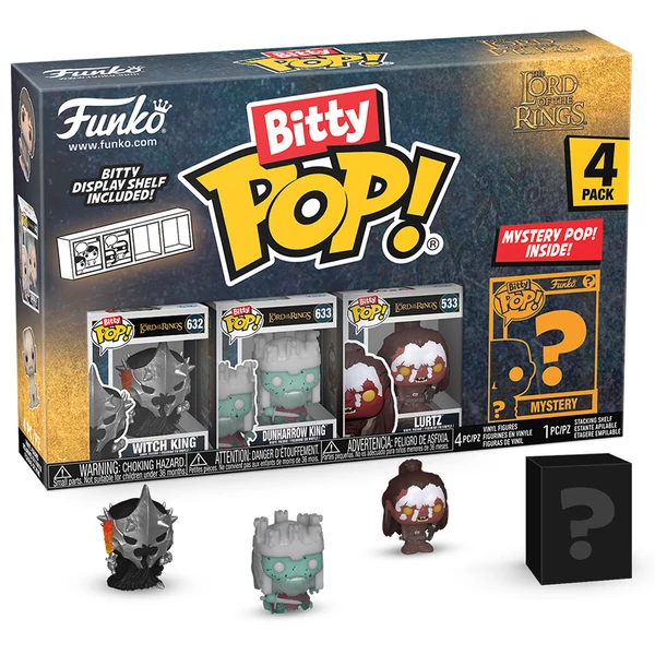 Bitty POP A Gyűrűk Ura - Boszorkányúr 4 darabos figura szett