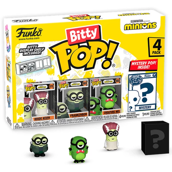 Bitty POP Minions 2. sorozat 4 darabos szett