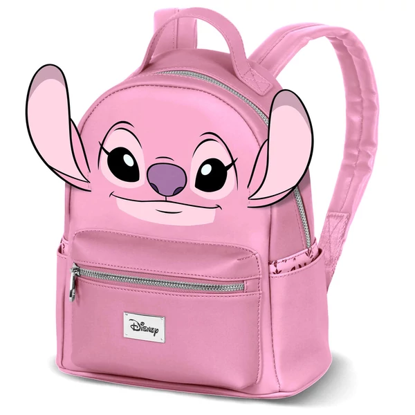 Disney Angel és Stitch arcformájú hátizsák 29cm