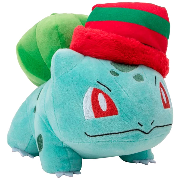 Pokemon Karácsonyi Bulbasaur plüssfigura 20 cm