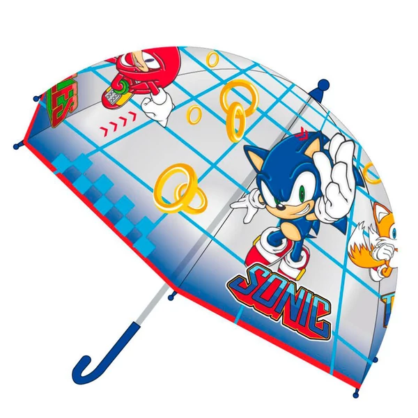 Sonic The Hedgehog manuális buborék esernyő