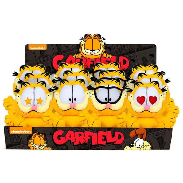 Garfield cuki emoji vegyes plüssfigura 20cm