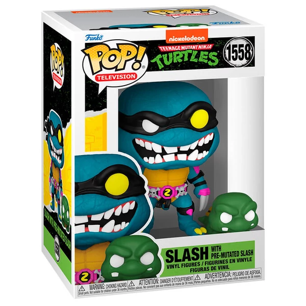 POP figura Tini Nindzsa Teknőcök Slash & Pre Mutated Slash
