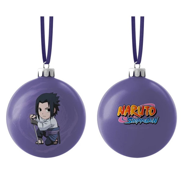 Naruto Shippuden Sasuke Chibi karácsonyfadísz