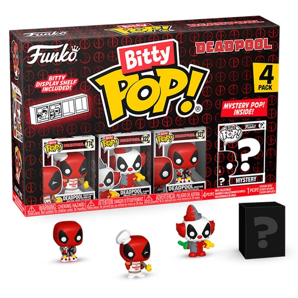 Bitty POP Marvel Deadpool Master - 4 darabos figura szett