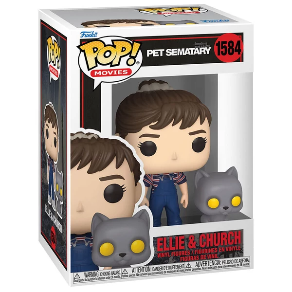 Kedvencek temetője Ellie & Church POP figura