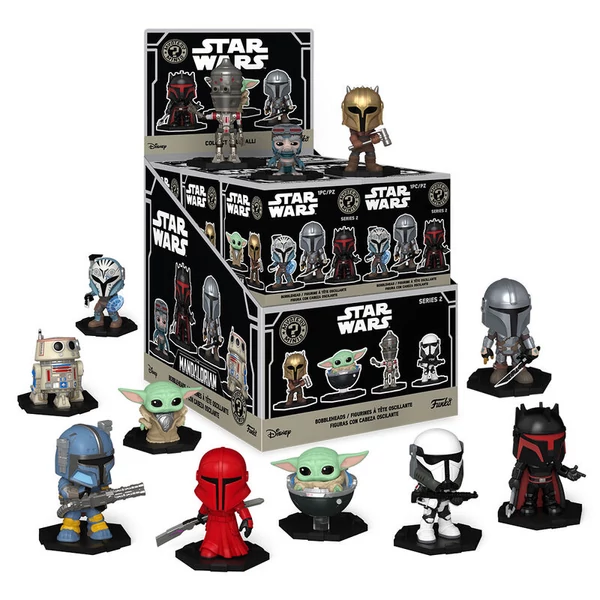 Mystery Mini Star Wars The Mandalorian meglepetés figura - válogatás