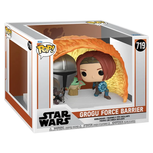 POP figura Pillanat Star Wars The Mandalorian - Grogu Erőpajzs
