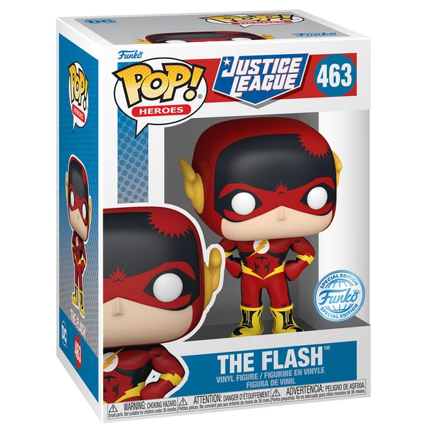 DC Comics Justice League The Flash Exkluzív POP figura