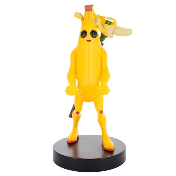 Fortnite Peely figura kontroller és telefontartó Cable Guy 21cm