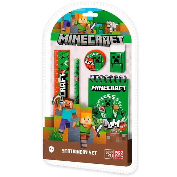 Minecraft írószer készlet 5 darabos