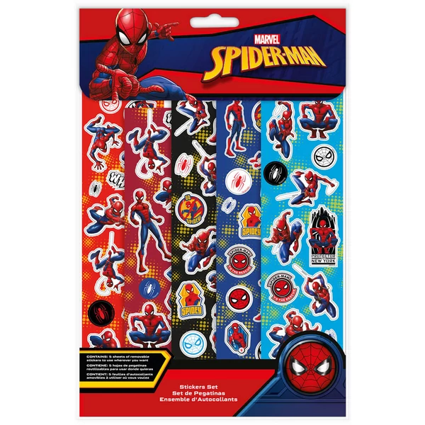 Marvel Pókember matrica készlet