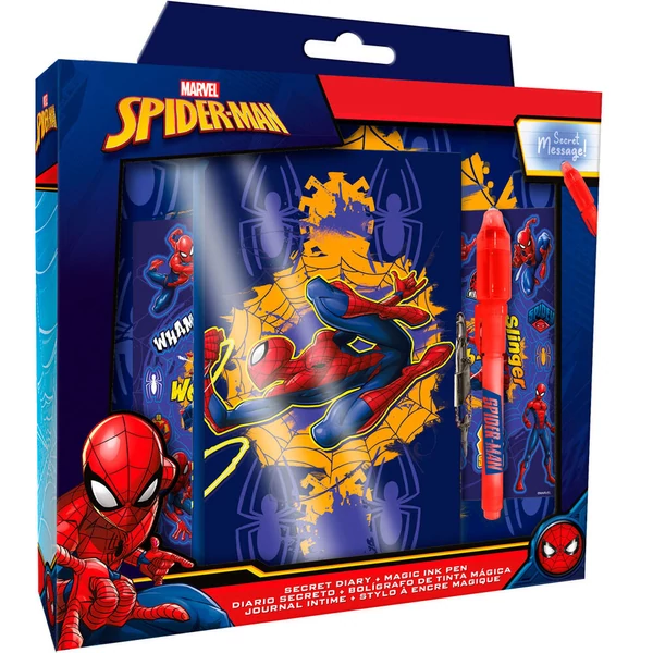 Marvel Pókember titkos napló varázstollal