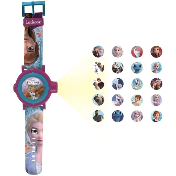 Disney Jégvarázs digitális vetítős óra