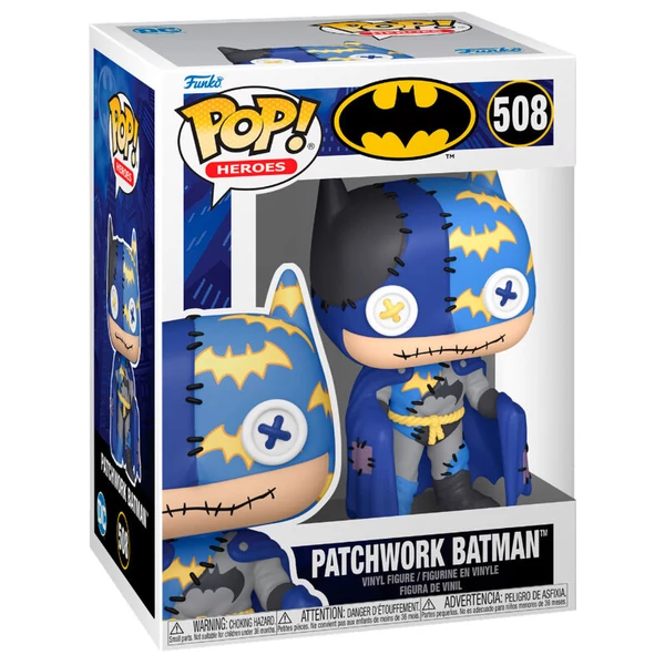 POP figura DC Comics Patchwork Batman