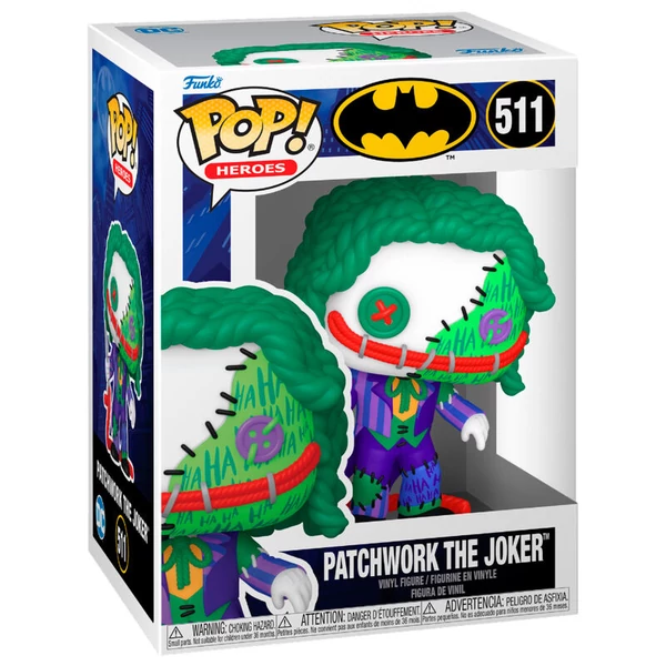 POP figura DC Comics Patchwork Joker