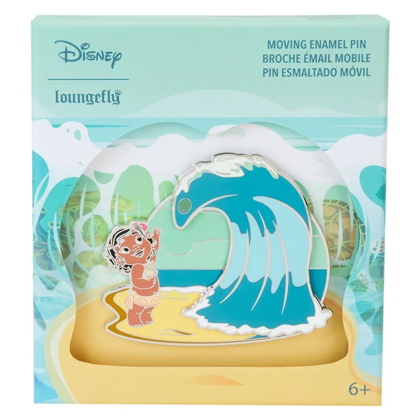 Loungefly Disney Vaiana Moana Óceán Hullámai kitűző