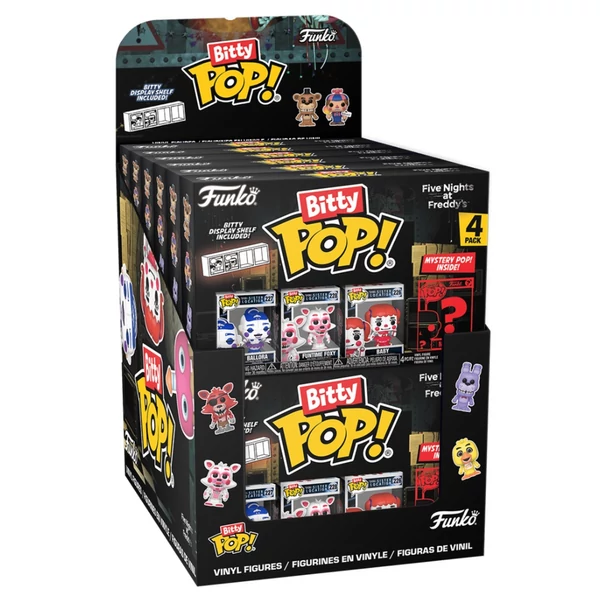Bitty POP Five Nights at Freddys 4-es figura szett - válogatás
