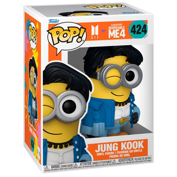 Funko POP Despicable Me 4 Jung Kook Minion figura