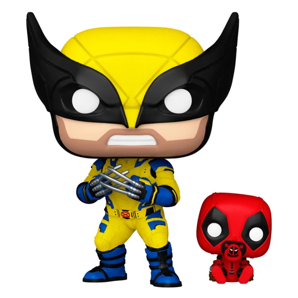 POP Marvel Deadpool & Wolverine figura - Rozsomák Babypoollal