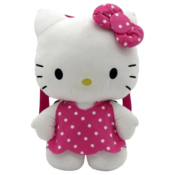 Hello Kitty rózsaszín plüss hátizsák 35cm