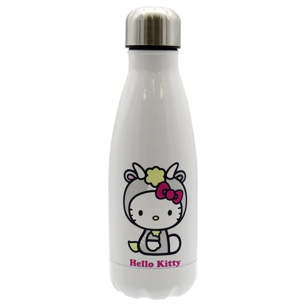 Hello Kitty Bak csillagjegyű rozsdamentes acél kulacs, 550 ml