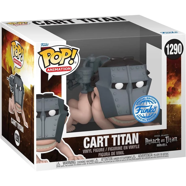 POP figura Super Attack On Titan Cart Titan Exkluzív